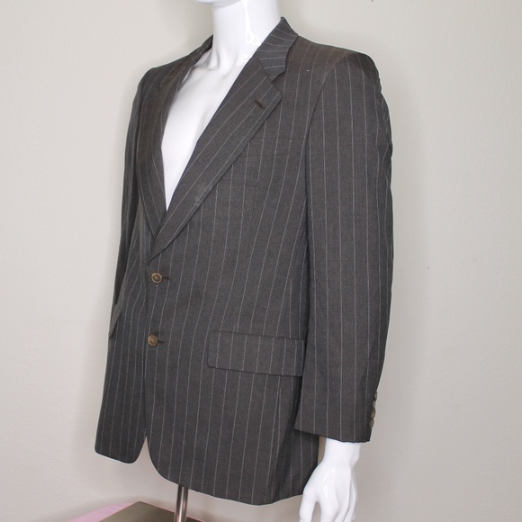 Christian Dior Mens Stripe Blazer X-Large - Picture 8 of 8